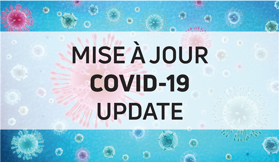 Mise à jour sur la COVID-19