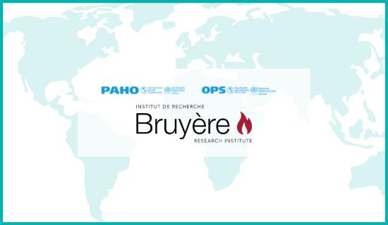 WHO and Bruyere Research Institute logos