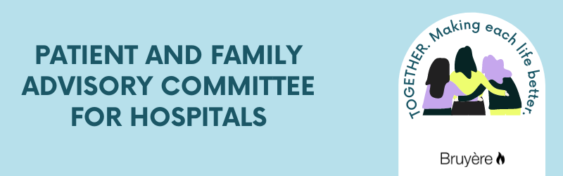 Patient and family advisory commitee for hospitals