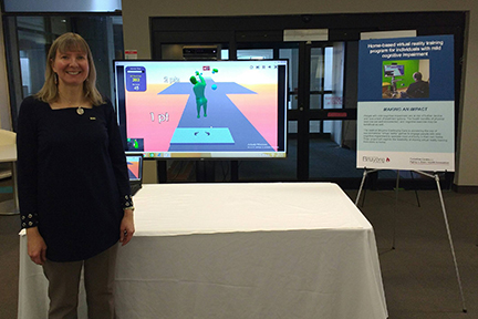 Lisa Sheehy présente le projet de réalité virtuelle