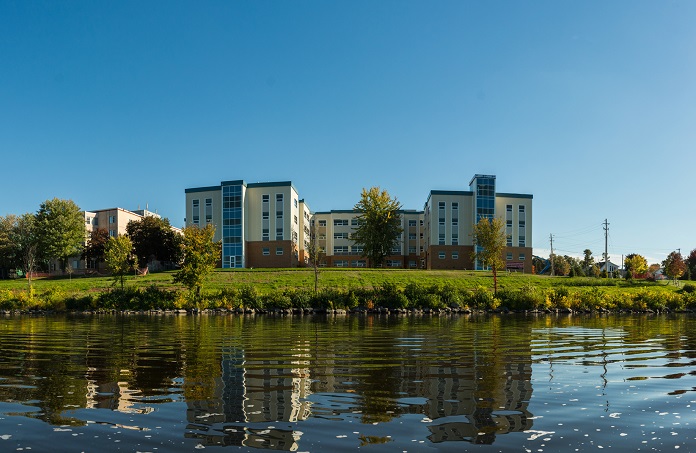 Bruyere Village seen from the Ottawa River.