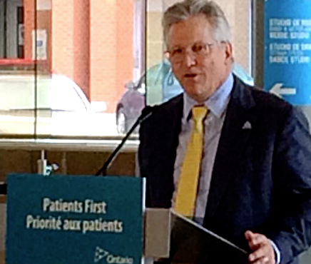 Dr Bernard Leduc président-directeur général de l’Hôpital Montfort